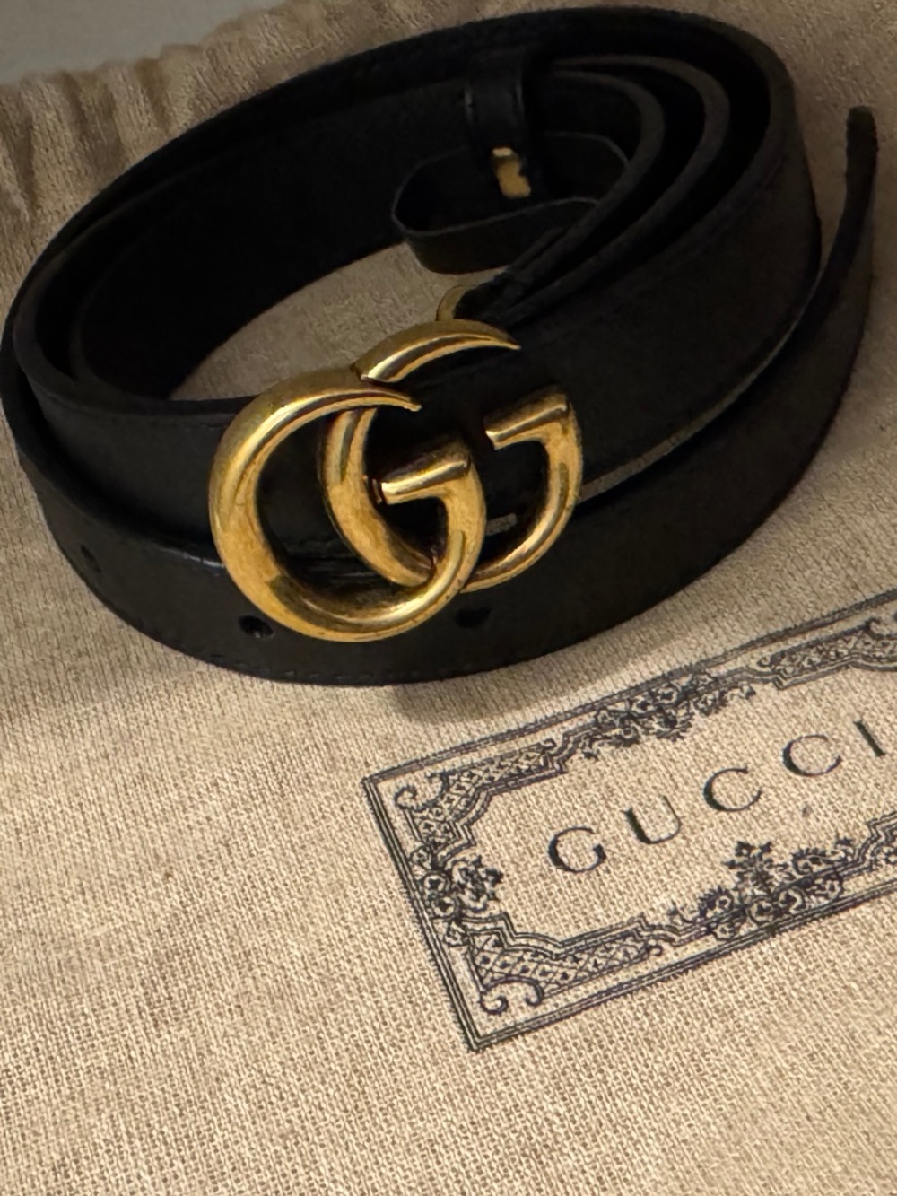 Gucci Authentic Gucci Belt w/ Dust Bag – Excellent Condition